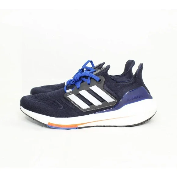 Adidas Ultraboost 22 Indigo Blue Running Shoes Sneakers Men's Size 12 GX6642 New - Picture 4 of 6